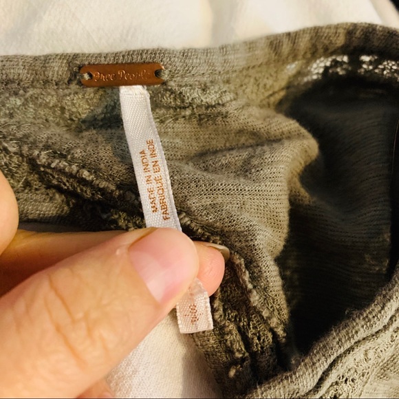 ⭐️ Free People New Hope Babydoll Top Embroidered - Picture 9 of 11